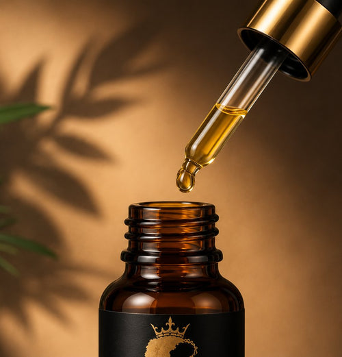 Anointed Crown dropper applying oil