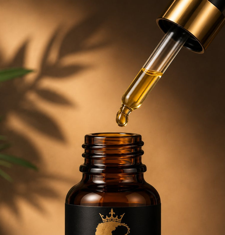 Anointed Crown dropper applying oil